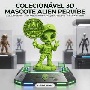MASCOTE XX ENCONTRO UFOLÓGICO DE PERUÍBE